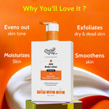5% AHA Body Lotion with Niacinamide & Shea Butter - 473 ml