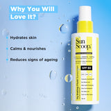 Hydrating Fluid Sunscreen for Face and Body | SPF 60, PA++++ | 125 ml | Pack of 2