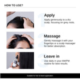 Advanced Anti-Grey Hair Serum with Silverfree Peptide, Rosemary & Biotin - 50 ml | Pack of 2