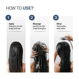 Anti-Hair Fall Shampoo with Adenosine & Peptides - 100 ml | Pack of 3