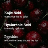 Ceramides + 2% Kojic Acid Tinted Lip Balm (Cherry) | SPF 50 PA++++ | 10 gm