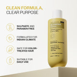 Oil Control Shampoo with Salicylic Acid, Hyaluronic Acid & Tea Tree for Oily Scalp - 236 ml | Pack of 3