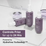 Anti-Frizz Leave-In Conditioner with Argan Oil & Hyaluronic Acid for frizzy hair - 150 ml | Pack of 2