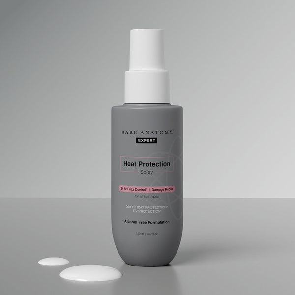 Heat Protection Hair Spray with 230°C Thermal Protection & Frizz Control - 150 ml