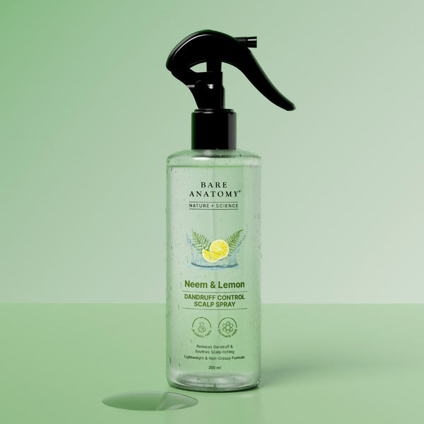 Neem & Lemon Dandruff Control Scalp Spray - 200 ml