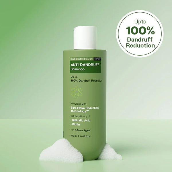 Bare Anatomy Anti Dandruff Shampoo with Salicylic Acid & Biotin - 250 ml