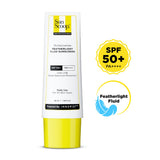 3% Niacinamide Featherlight Fluid Sunscreen| SPF 50+ PA++++| In-Vivo Tested - 45ml | Pack of 2