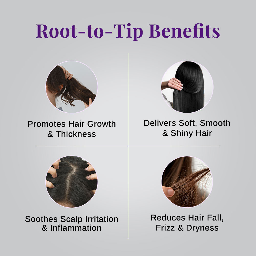 Ultimate Hair Growth Combo (Rosemary & Rice Water Spray - 200 ml | Rosemary Oil - 100 ml)
