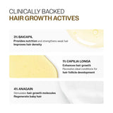 Advanced Hair Growth Serum with Redensyl, Rosemary & Rice Water - 30 ml