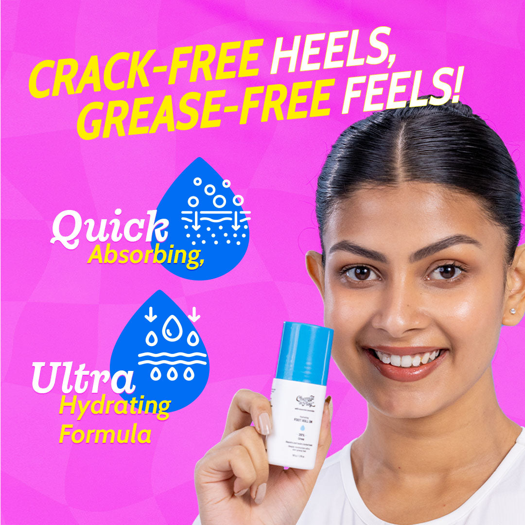Foot Roll-on for Cracked Heels & Diabetic Foot - 50 gm