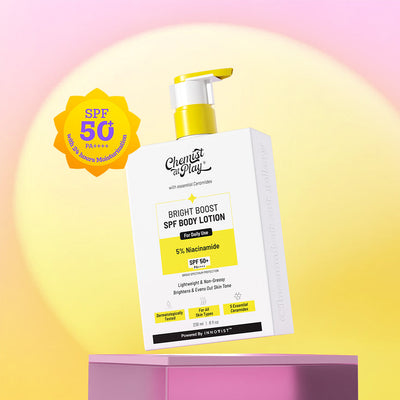 Bright Boost SPF Body Lotion with Niacinamide & SPF 50+ | 236 ml