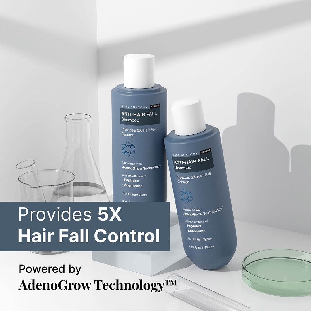 Hair Growth Serum (30 ml) & Anti-Hairfall Shampoo (250 ml) Combo