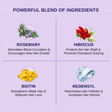 Rosemary & Hibiscus Hair Growth Oil - 100 ml | Pack of 2