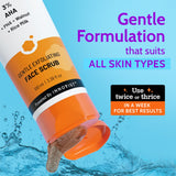 Gentle Exfoliating Face Scrub for Clear & Glowing Skin - 100 ml