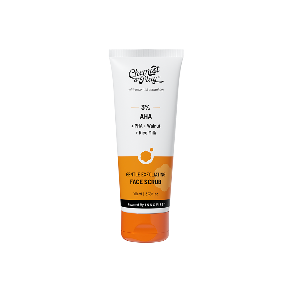 Gentle Exfoliating Face Scrub for Clear & Glowing Skin - 100 ml