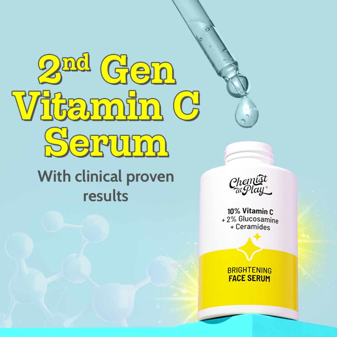 10% Vitamin C Serum for Glowing & Bright Skin - 10 ml