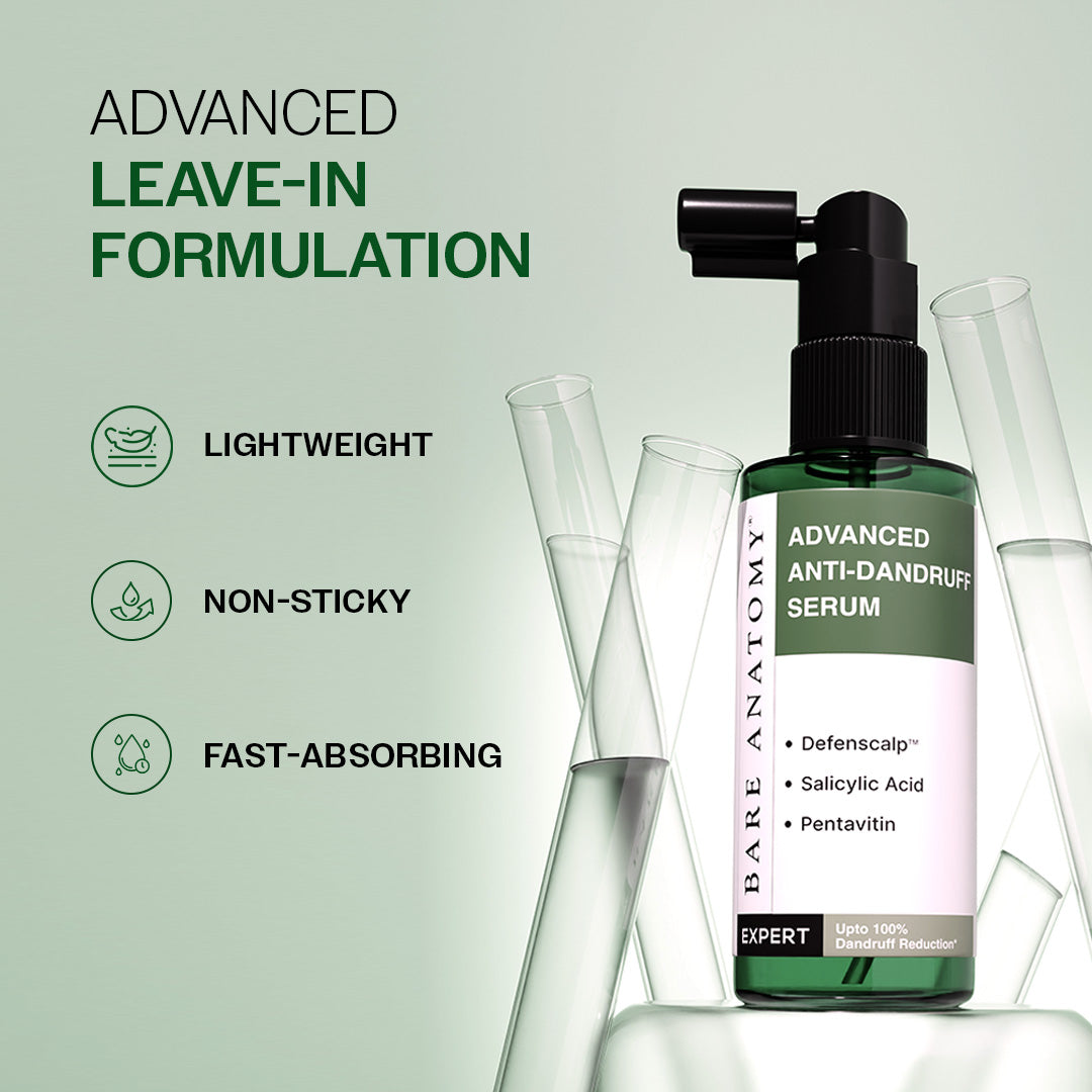 Advanced Anti Dandruff Serum with Salicylic Acid & Pentavitin - 50 ml | Pack of 2