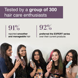 Anti-Frizz Leave-In Conditioner with Argan Oil & Hyaluronic Acid for frizzy hair - 150 ml | Pack of 3